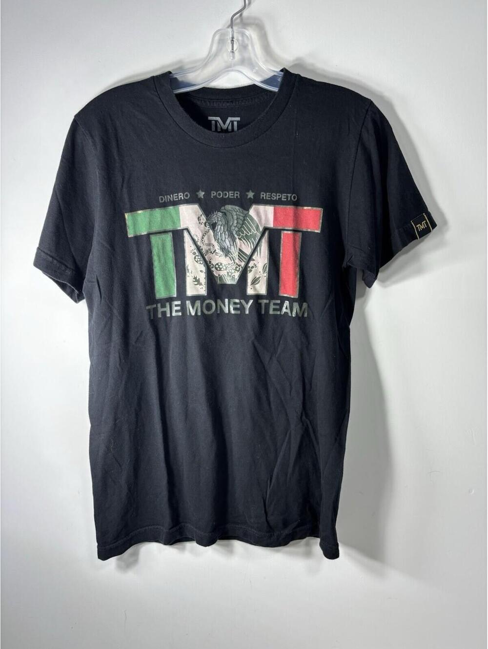 TMT The Money Team Boxing Black  Graphic T Shirt Mens Size S